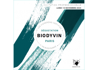 Salon BIODYVIN : lundi 13 novembre 2023