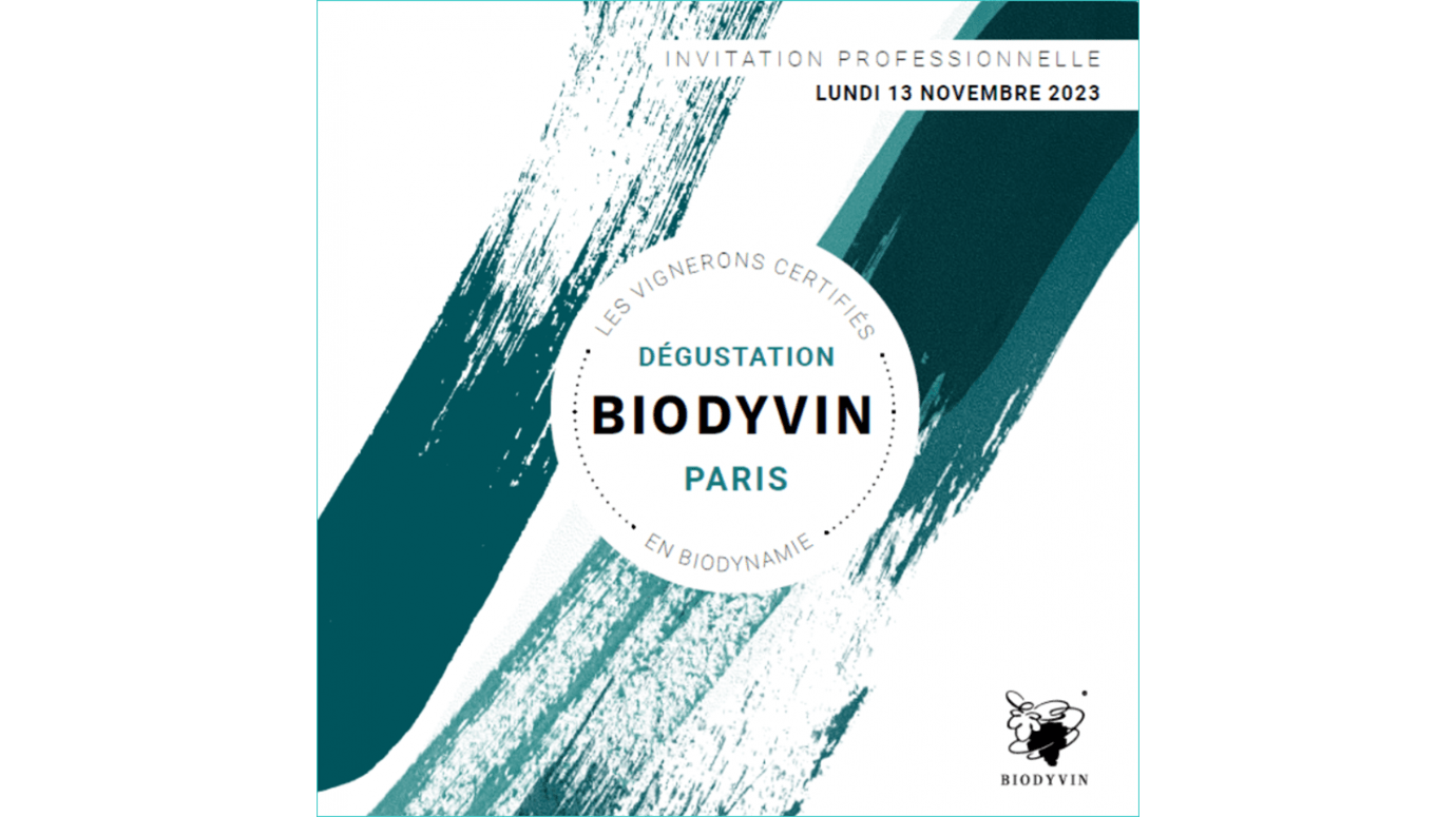 BIODYVIN Tasting : Monday, 13th November 2023 BIODYVIN Tasting : Monday, 13th November 2023