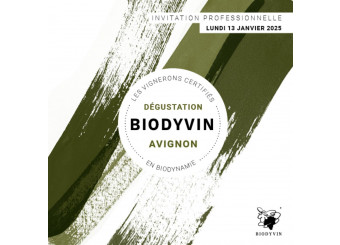 Dégustation Biodyvin Avignon - 13 janvier 2025