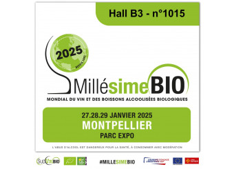 Salon Millésime Bio - 27 au 29 janvier 2025