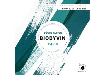 Dégustation BIODYVIN - lundi 20 octobre 2025