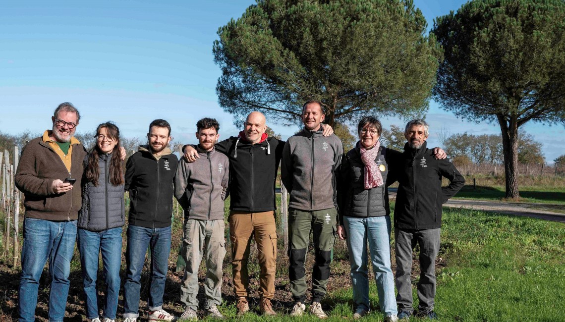 The team of Richou domaine - Terra Vita Vinum