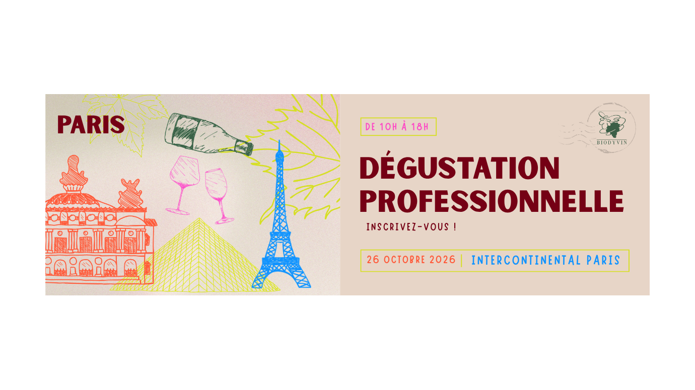 Dégustation BIODYVIN - lundi 26 octobre 2025