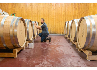 Les derniers préparatifs de l’entonnage...