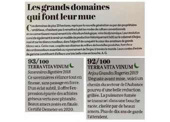 La revue du vin de France : on parle de nous dans la presse...